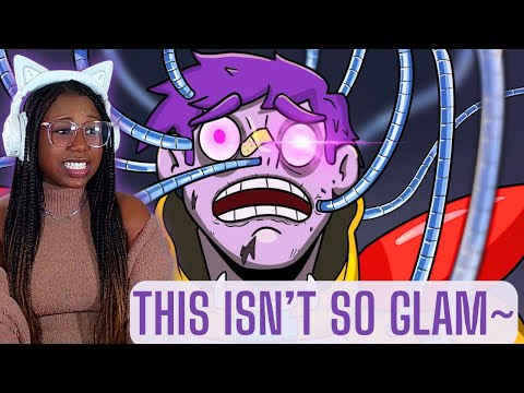 This Isn't So Glam~ - GameToons' The Secret Origin of Glamrock Freddy... Animation Reaction