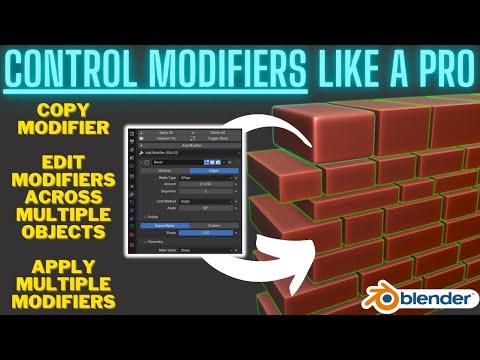 Control modifiers like a pro in Blender