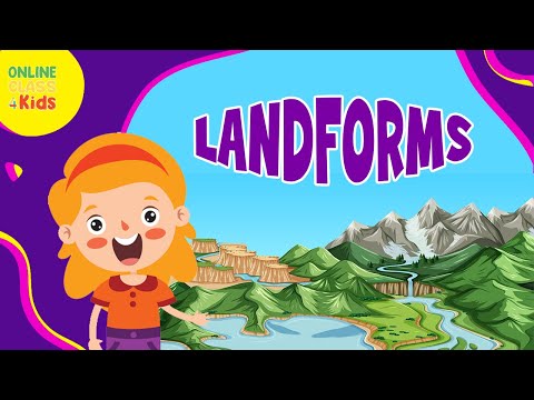 Landforms | Types Of Landforms | Landforms Of The Earth | Science Lesson | Educational Video