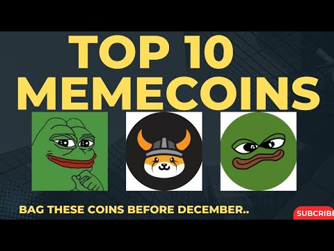 TOP 10 MEMECOINS TO BUY AND HOLD FOR 2024/25 BULLRUN FOR MASSIVE PROFIT.//EP. 1. @IkabaMichael