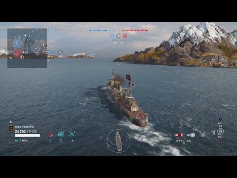 World of Warships: Legends_通常戦　また負けた💦(苦笑)