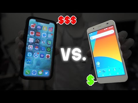 $10 Smartphone Vs. $1000 Smartphone!