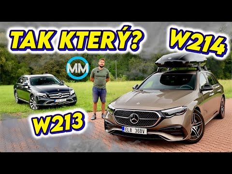 MERCEDES! SOUBOJ GENERACÍ? W213 A W214 A UKECANÉ VIDEO