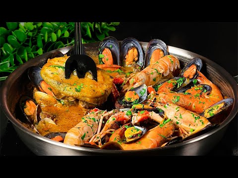 Impress Your Guests With This Easy Spanish Seafood Feast!