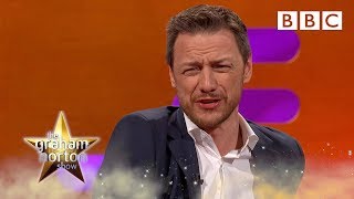 Why James McAvoy shaved his balls… ⚽⚽😳 - BBC