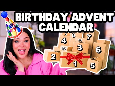 ADVENT CALENDAR FOR MY BIRTHDAY! | $100 Vintage Etsy Advent Calendar Unboxing