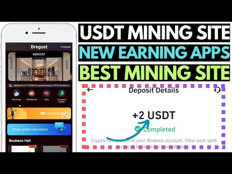 New USDT Grab Earning Platform | Best USDT Investment Platform | TRON Earning Apps in 2024