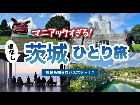 【茨城】車なし！珍スポット&絶景を巡る2泊３日の女一人旅