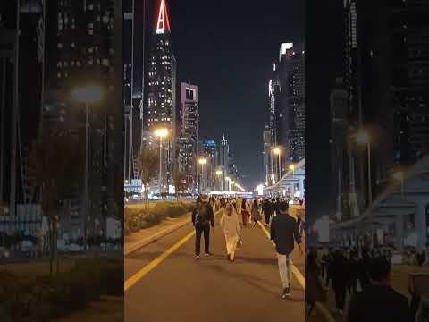 Dubai sheikh zayed road#sheikhzayedroad #dubairta #dubairoad #nye #msti #dubailife #views #ytshorts