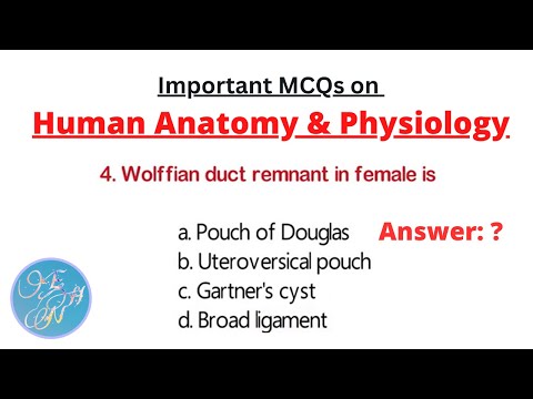 Introduction to human anatomy and physiology_Important MCQs