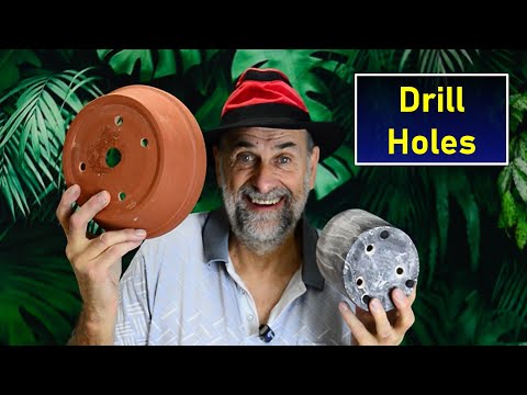 Drill Holes in Ceramic and Terra Cotta Pots | Compare 3 Methods