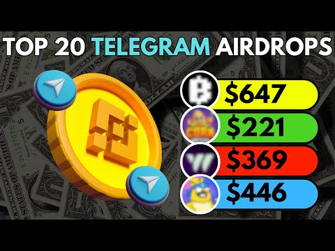 20 Best Free Airdrops For Telegram - September 2024 - Promising Crypto Airdrops Telegram Autoclick