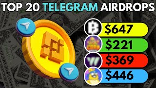 20 Best Free Airdrops For Telegram - September 2024 - Promising Crypto Airdrops Telegram Autoclick