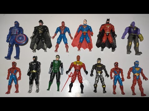 AVENGERS TOYS/action figures/unboxing/cheap price/Spiderman,ironman,hulk,thor,Marvel Toys ASMR