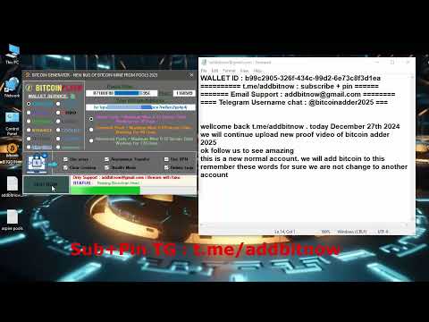 FREE DOWNLOAD   BITCOIN MONEY ADDER NEW 2025   100% WORKING 720p 30fps H264 128kbit AAC