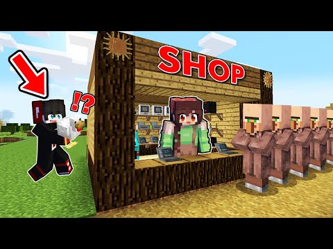 Opening A Game Shop In Minecraft! ( Tagalog )