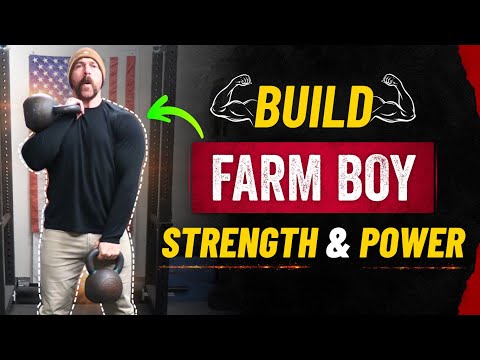 Build "Farm Boy" Strength [Savage Strength Kettlebell Workout] | Coach MANdler