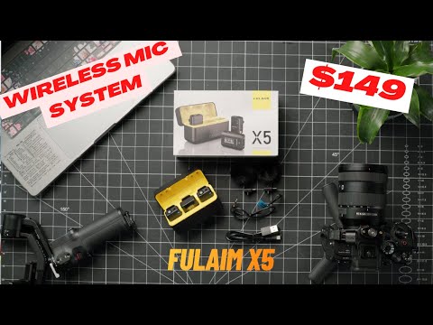 Affordable Wireless Mic System - Fulaim X5 (UNBOXING)