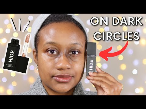 Best Full Coverage Concealer For DARK CIRCLES? | HIDE Concealer Review