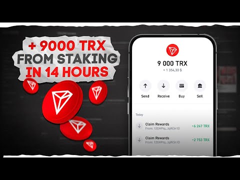 How to Earn 9,000 TRX Staking TRON in Just 14 Hours –Fast & Proven Method!