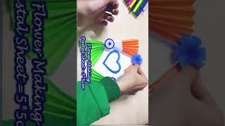 Tricolour Card/Republic day Card/republic day craft#shorts #shortfeed #tricolorcard