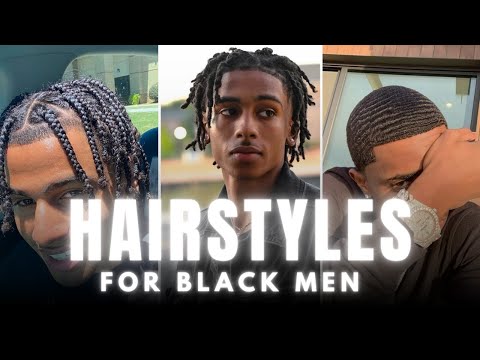 Top 7 Hairstyles For Black Men 2024