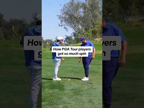 How PGA Tour players get so much spin