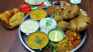 Rajsthani Veg Thali | North Indian Veg Thali