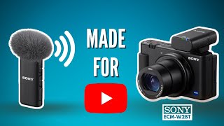 Best Wireless Microphone Sony ECM-W2BT - Unboxing and Complete Review| Better than RODE Wireless Go?