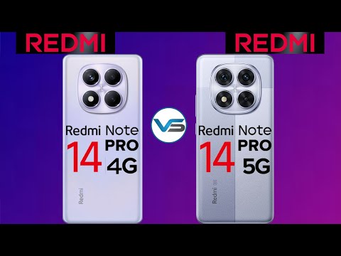 Redmi Note 14 Pro 4G VS Redmi Note 14 Pro 5G | Redmi Note 14 Pro 5G VS Redmi Note 14 Pro 4G