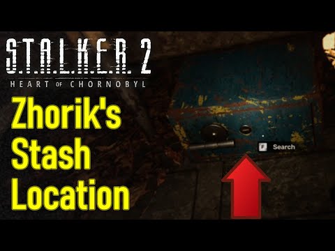 Stalker 2 Zhorik's stash location guide, where to find Zhorik's Stash