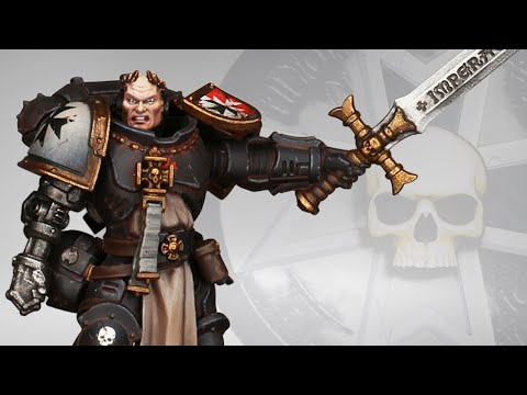 How to Paint the EMPEROR'S CHAMPION | BLACK TEMPLARS | Creating My Own