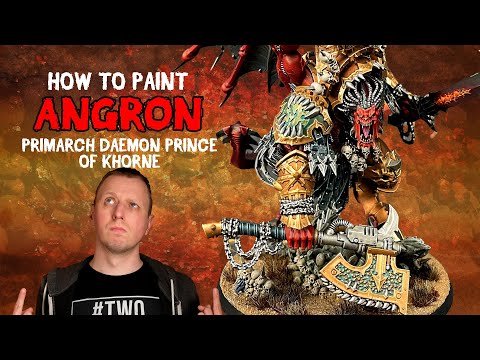 300K Subs! | How to Paint Angron, Daemon Primarch of Khorne | Warhammer 40,000 | Duncan Rhodes