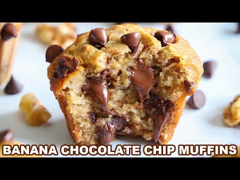 Banana Chocolate Chip Muffins