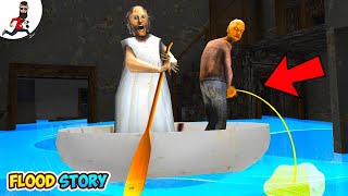 Flood in Granny's house ★ Funny Animation Granny, Grandpa, Ice Scream