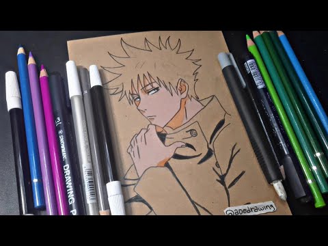 🔴 Drawing Megumi ( Rahmat ) Part 2 Finishing ( Hai ges  ayo lnjut lg )