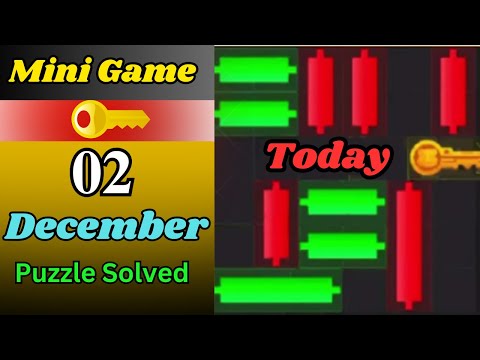 02 December Hamster kombat daily mini Puzzle solve |  MIni Game Solve  #hamsterkombat #minigame