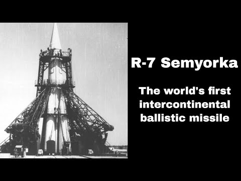 21st August 1957: USSR successfully tests the first intercontinental ballistic missile (ICBM)