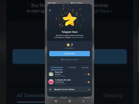 How to Buy Telegram Stars || Step by step guide