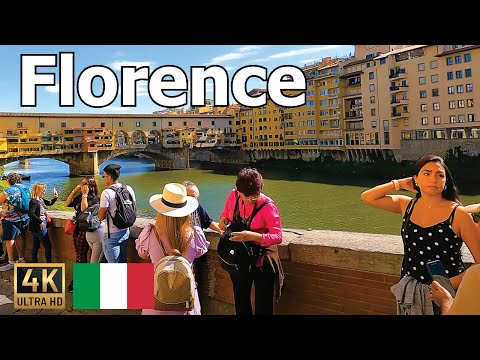 Florence 4K - Walking Tour - Top Sights to Visit in 2023 🇮🇹