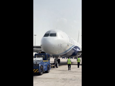 Aircraft Pushback | JustPlaneStuff | IndiGo 6E