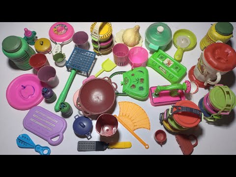 Satisfying Video | Miniature Plastic Kitchen Set | ASMR | Diy Amazing Kitchen Toy | Unboxing