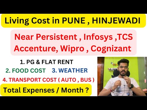 Monthly Living Cost in Pune | Hinjewadi Pg Rent | Pune Flat Rent | Pune Weather | Expenses in Pune