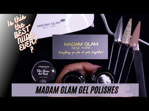 Madam Glam Gel Polishes | Is This the BEST N*DE Polish EVER??!!