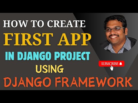 Creating First App in Django Project using Django Framework || Django Framework || Python Framework