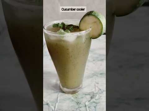 Cucumber Cooler Recipe | Refreshing Cucumber Drink #shorts #summerspecialdrink #ytshorts