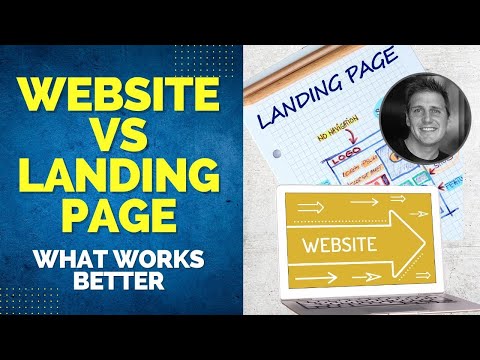 Website Vs Landing Page | Where You Should Run Your Google Ads Traffic