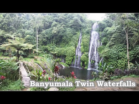 バリ島滝巡り【Banyumala Twin Waterfalls 】子どもと一緒に遊べるバニュマラツイン滝