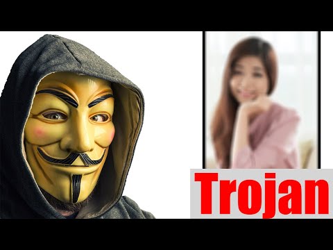 How hackers hack with an image Trojan?!