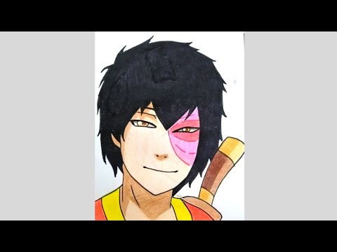 How to draw Zuko from ALTA #shorts #short #artsyfam #art #anime #trending #viral #alta #avatar #aang